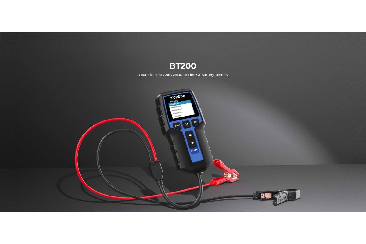 Διαγνωστικό Μπαταρίας TOPDON 12V/24V BT200