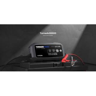 Έξυπνος Φορτιστής&Συντηρητής TOPDON T30000 6V&12V&24V 30A