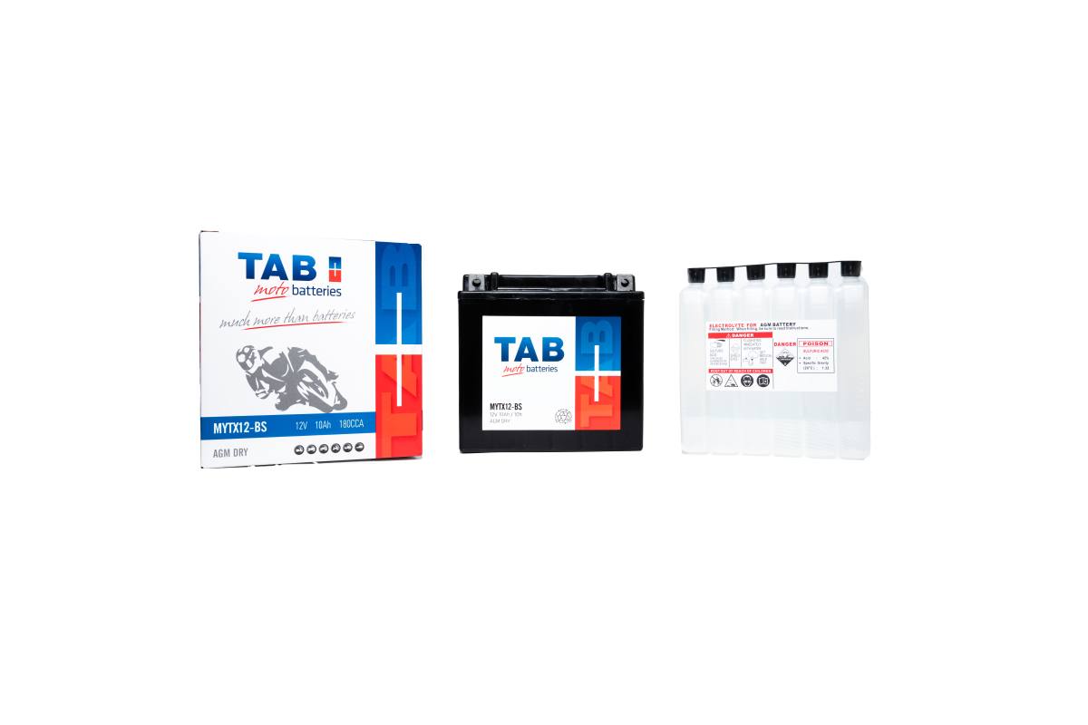 Μπαταρία TAB MYTX12BS 10Ah 180A(EN)
