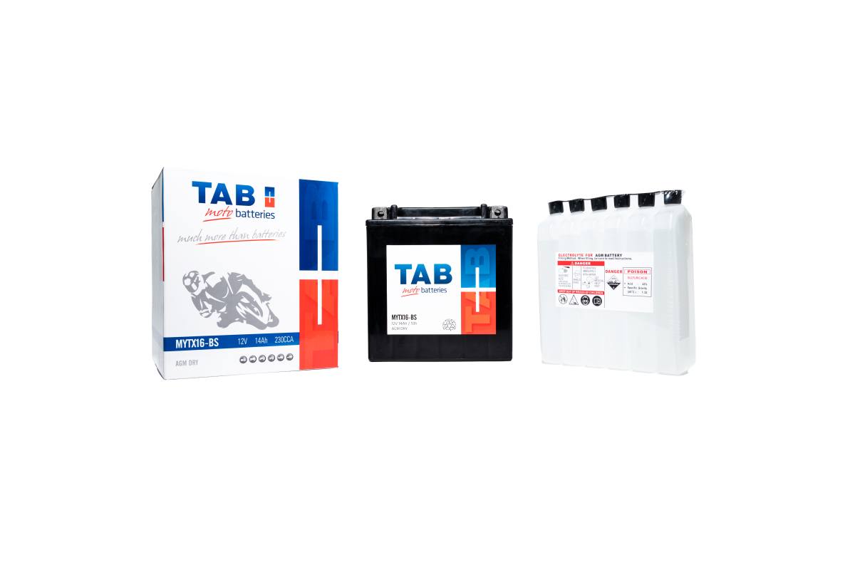 Μπαταρία TAB MYTX16BS 14Ah 230A(EN)
