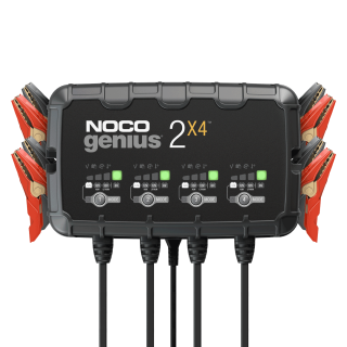 GENIUS2X4 Έξυπνος φορτιστής μπαταρίας 6V/12V 4 μπαταριών 8A